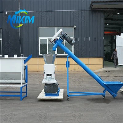 Barisan pengeluaran pelet kayu automatik penuh