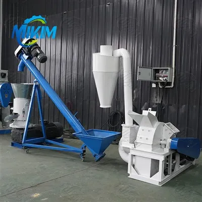 Garis pembuatan pelet biomas sepenuhnya automatik